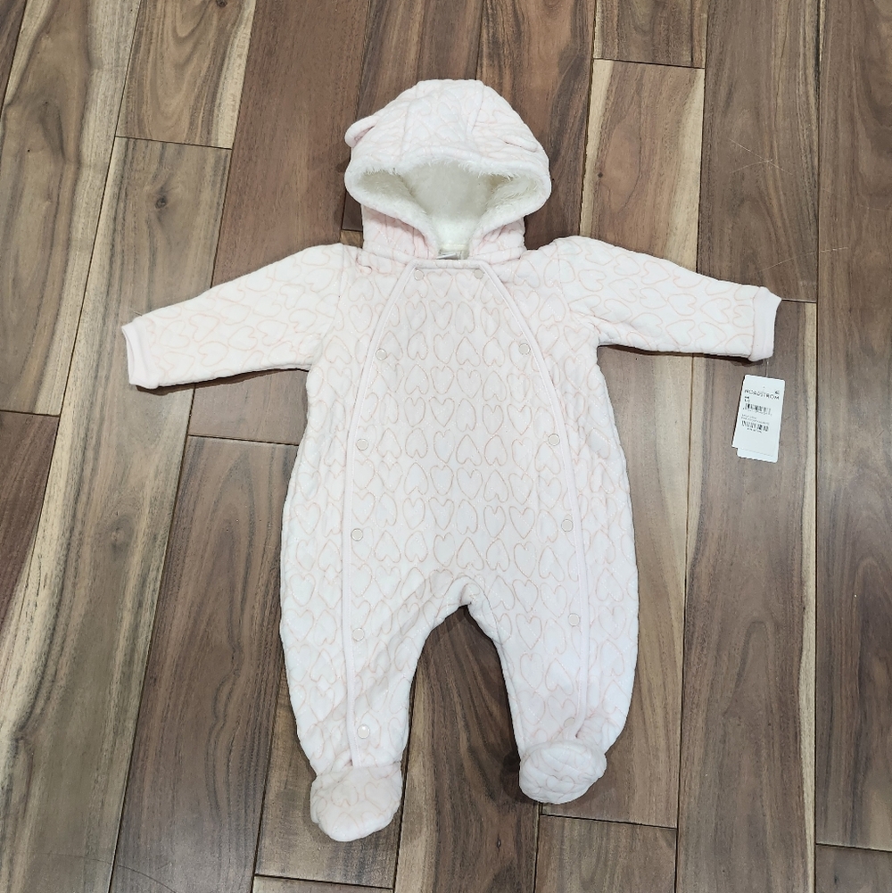 NWT Nordstrom Pink Quilted Bunting
